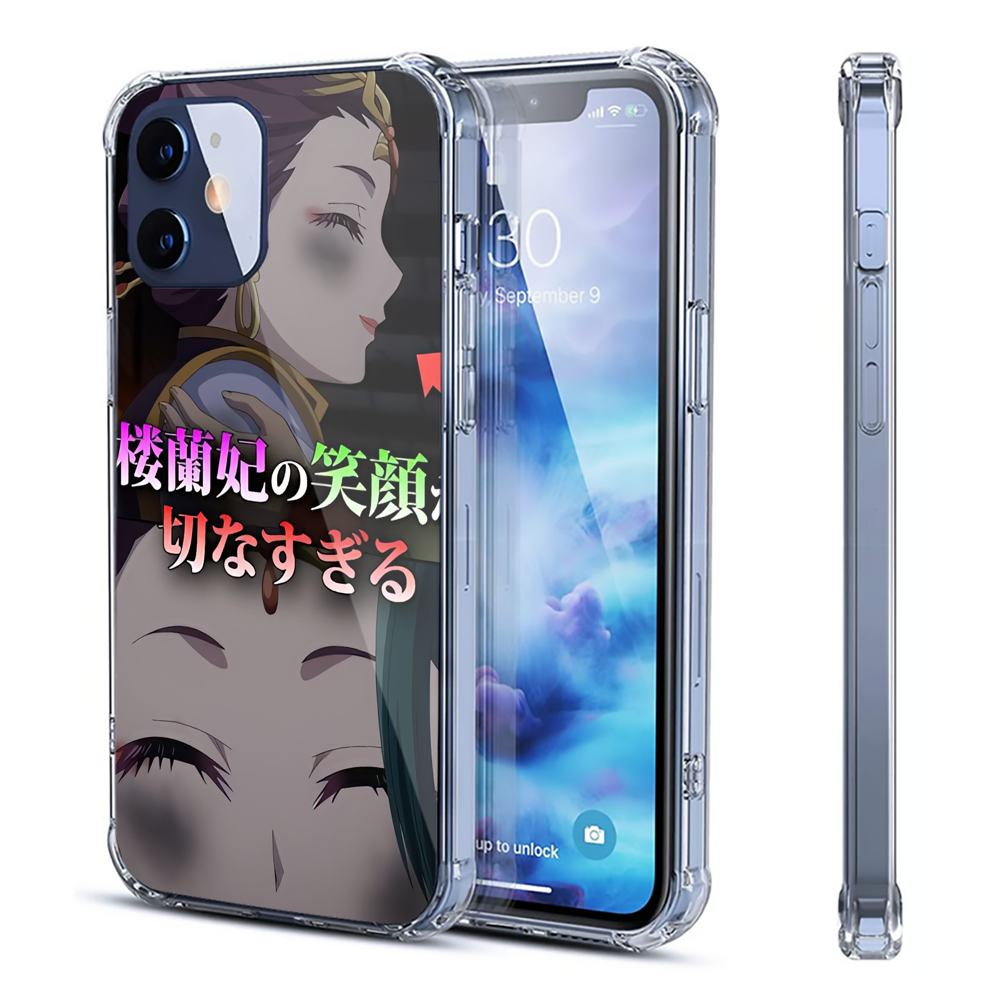 （画像用） 薬屋のひとりごと The Apothecary Diaries 【iPhone 12シリーズ対応】透明スマホケース（クリアソフトケース）